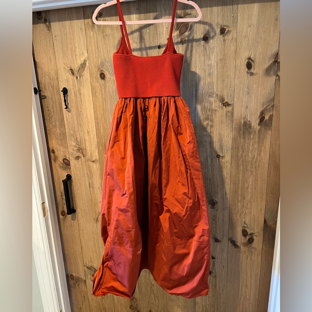 NWT ALC Martina MIDI Dress in Spice Red M - Picture 7 of 9